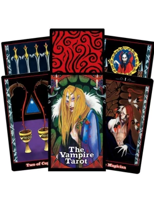картинка Карты Таро "Vampire Tarot Deck" US Games / Вампирская Колода Таро от магазина Gamesdealer.ru