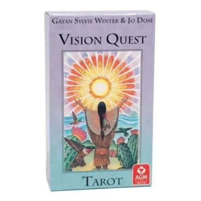 картинка Карты Таро "Vision Quest French" AGM Urania, Бельгия / Таро "Поиск Видений" от магазина Gamesdealer.ru