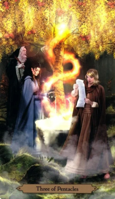 картинка Карты Таро "Wizards Tarot Cards" Llewellyn / Таро Волшебников от Барбары Мур от магазина Gamesdealer.ru