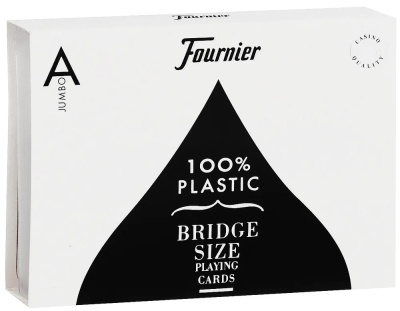 картинка Карты "Fournier №2826 (2 Jumbo Index) - Bridge Twin plastik case" от магазина Gamesdealer.ru