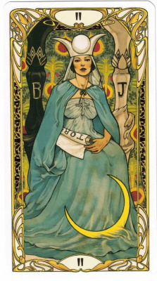 картинка Карты Таро "Golden Art Nouveau Tarot" Lo Scarabeo / Золотое Таро Уэйт Арт-Нуво от магазина Gamesdealer.ru