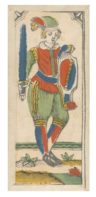 картинка Карты Таро "Tarocchi al Soldato Limited Edition Tarot Cards" Lo Scarabeo / Тароккино Аль Солдато от магазина Gamesdealer.ru