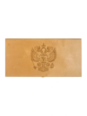 картинка Нарды + Шашки Элеганс "Герб РФ" 60, Partida от магазина Gamesdealer.ru