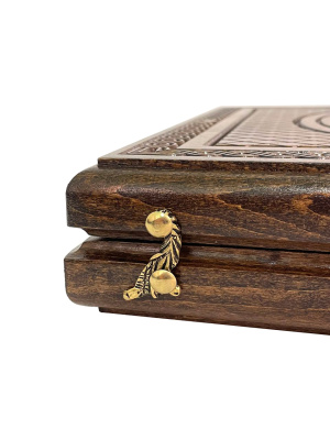 картинка Нарды резные "Герб РФ 3" 60, Ustyan от магазина Gamesdealer.ru