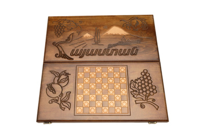 картинка Нарды резные "Хайастан" 60, Haleyan от магазина Gamesdealer.ru