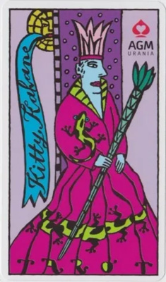 картинка Карты Таро "Kitty Kahane Tarot GB" AGM Urania, Германия / Таро "Китти Кахане" от магазина Gamesdealer.ru