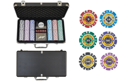 Набор для покера Crown на 300 фишек Набор для покера Crown на 300 фишек