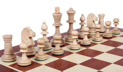 картинка Шахматные фигуры "Стаунтон 4" в полиэтиленовом пакете, Wegiel от магазина Gamesdealer.ru