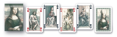 картинка Карты "Leonardo Da Vinci Playing Cards" от магазина Gamesdealer.ru