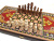 картинка Шахматы + нарды + шашки "Сирия Красные" средние от магазина Gamesdealer.ru