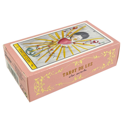 картинка Карты Таро "Tarot de Luz by Aitor Saraiba" Fournier / Колода Света от магазина Gamesdealer.ru