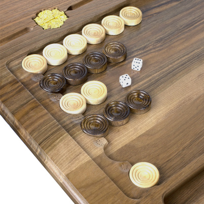 картинка Нарды резные "Слэб 4" 60, Mkhitaryan от магазина Gamesdealer.ru