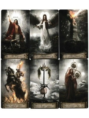 картинка Карты Таро "Heaven and Earth Tarot" Reprint / Таро Неба и Земли TAROMANIA от магазина Gamesdealer.ru