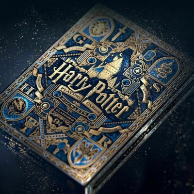 картинка Карты "Theory11 Harry Potter Deck - Blue (Raven Claw)" от магазина Gamesdealer.ru