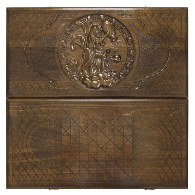 картинка Нарды резные "Зодиак Водолей", Ustyan от магазина Gamesdealer.ru