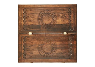 картинка Нарды резные "Орнамент-4" 60, Ustyan от магазина Gamesdealer.ru