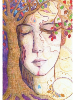 картинка Карты Таро "Namaste Blessing and Divination Cards" Blue Angel / Намасте Благословения и Прорицания от магазина Gamesdealer.ru