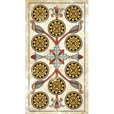 картинка Карты Таро "Marseille Vintage Tarot Cards" Lo Scarabeo / Марсельское Винтажное Таро от магазина Gamesdealer.ru