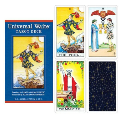 картинка Карты Таро "Universal Waite Tarot Deck" US Games / Универсальная колода Уэйта от магазина Gamesdealer.ru