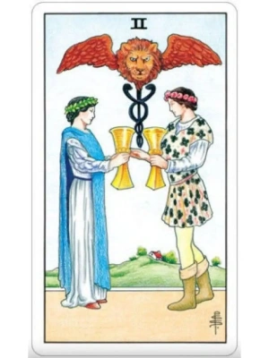 картинка Карты Таро "Universal Waite Tarot Deck" Reprint / Универсальная колода Таро Уэйта TAROMANIA от магазина Gamesdealer.ru
