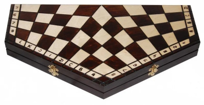 картинка Шахматы "На троих" большие, Madon (деревянные, Польша) от магазина Gamesdealer.ru