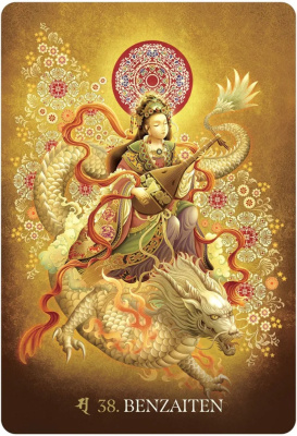 картинка Карты Таро "The Esoteric Buddhism of Japan Oracle Cards" Blue Angel / Эзотерический Буддизм Японии О от магазина Gamesdealer.ru