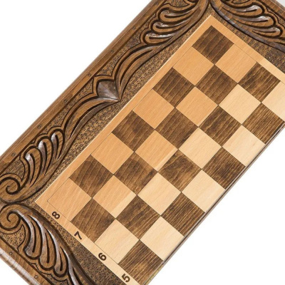 картинка Шахматы + нарды резные 50, am454, Mirzoyan от магазина Gamesdealer.ru