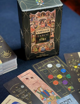 картинка Карты Таро "Kabbalistic Tarot 5781", Tarotmania / Таро Каббалистическое 5781 от магазина Gamesdealer.ru