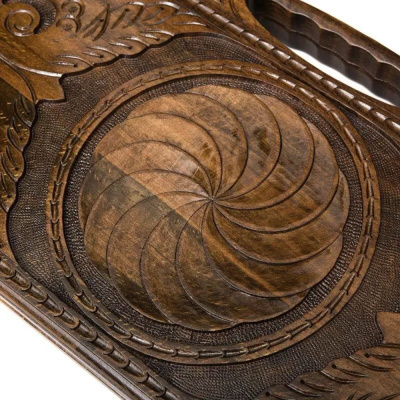 картинка Нарды резные "Бесконечность 2" с ручкой 60, Haleyan от магазина Gamesdealer.ru