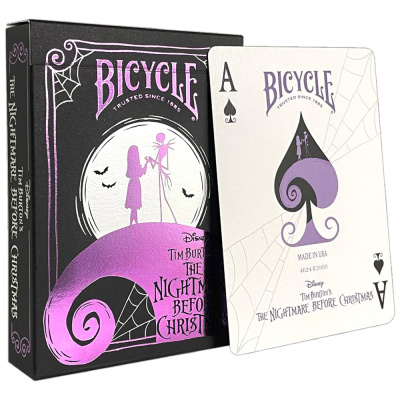 Карты "Bicycle Disney Nightmare B4 Xmas Standard Index"