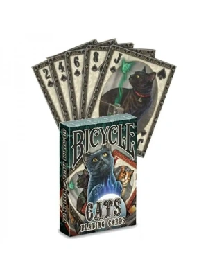 картинка Карты "Bicycle Cats" магазин Gamesdealer.ru являющийся официальным дистрибьютором в России  картинка Карты "Bicycle Cats" от магазина Gamesdealer.ru