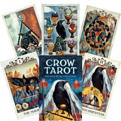 Карты Таро "Crow Tarot" Reprint / Таро Ворона TAROMANIA