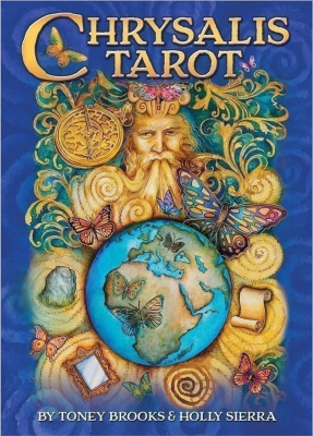 картинка Карты Таро "Chrysalis Tarot Deck Book Set" US Games / Набор книг и колода Хризалис от магазина Gamesdealer.ru