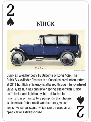 картинка Карты "Antique Motor Cars Playing Cards" от магазина Gamesdealer.ru