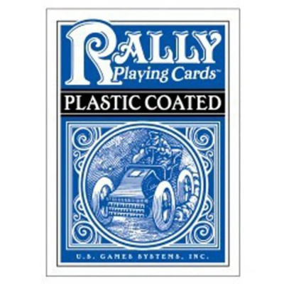 картинка Карты "Plastic - Coated Rally Playing Cards blue" от магазина Gamesdealer.ru