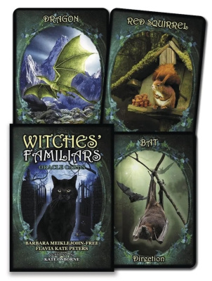 картинка Карты Таро "Witches Familiars Oracle Cards" Solarus / Ведьмы Фамильяры Карты Оракула от магазина Gamesdealer.ru