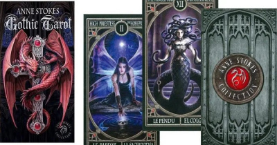 картинка Карты Таро "Fournier Anne Stokes Gotic Tarot" Fournier / Готическое Таро Анны Стокс от магазина Gamesdealer.ru