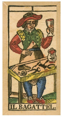 картинка Карты Таро "Tarocchi Placentini Limited Edition Tarot Cards" Lo Scarabeo / Тарокки Плацентини от магазина Gamesdealer.ru