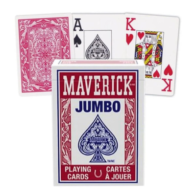 Карты "Maverick jumbo red"