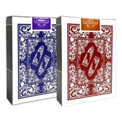 Комплект из двух колод карт "Bullets" 100% пластик Комплект из двух колод карт "Bullets" 100% пластик