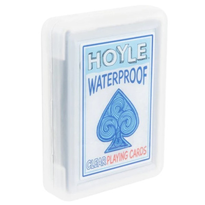 картинка Карты "Hoyle Waterroof Plastic With Blue Spade Deck Standard Index" от магазина Gamesdealer.ru