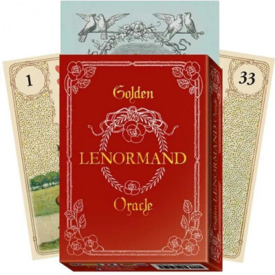 картинка Карты Таро "Golden Lenormand Oracle" Lo Scarabeo / Золотой Оракул Ленорман от магазина Gamesdealer.ru