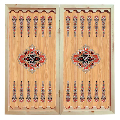 картинка Нарды + Шашки Аравия Тадж-Махал большие (Россия, дерево, 60 см), Partida от магазина Gamesdealer.ru