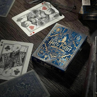 картинка Карты "Theory11 Harry Potter Deck - Blue (Raven Claw)" от магазина Gamesdealer.ru