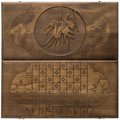 картинка Нарды резные "Орел", Ustyan от магазина Gamesdealer.ru