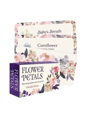 картинка Карты Таро "Flower Petals Inspiration Cards" US Games / Карты Вдохновения Цветочные Лепестки от магазина Gamesdealer.ru