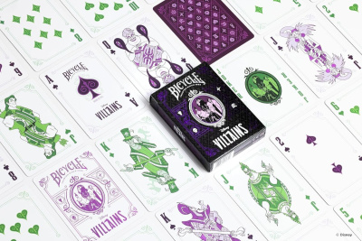 картинка Карты "Bicycle Disney Villains Standard Index purple" от магазина Gamesdealer.ru