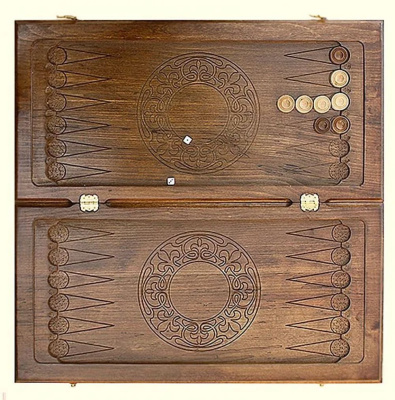 картинка Нарды резные "Корона", Ustyan от магазина Gamesdealer.ru