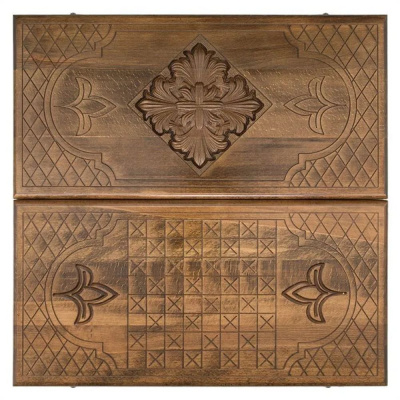 картинка Нарды резные "Узор-2", Ustyan от магазина Gamesdealer.ru