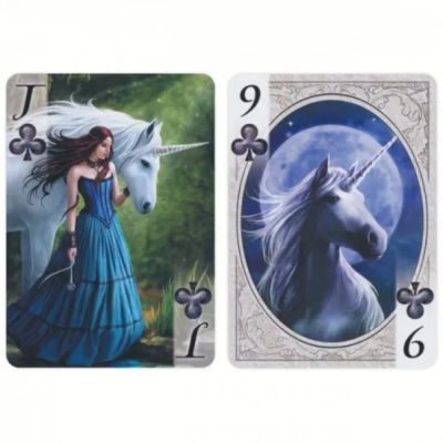картинка Карты "Bicycle Anne Stokes Unicorn" от магазина Gamesdealer.ru